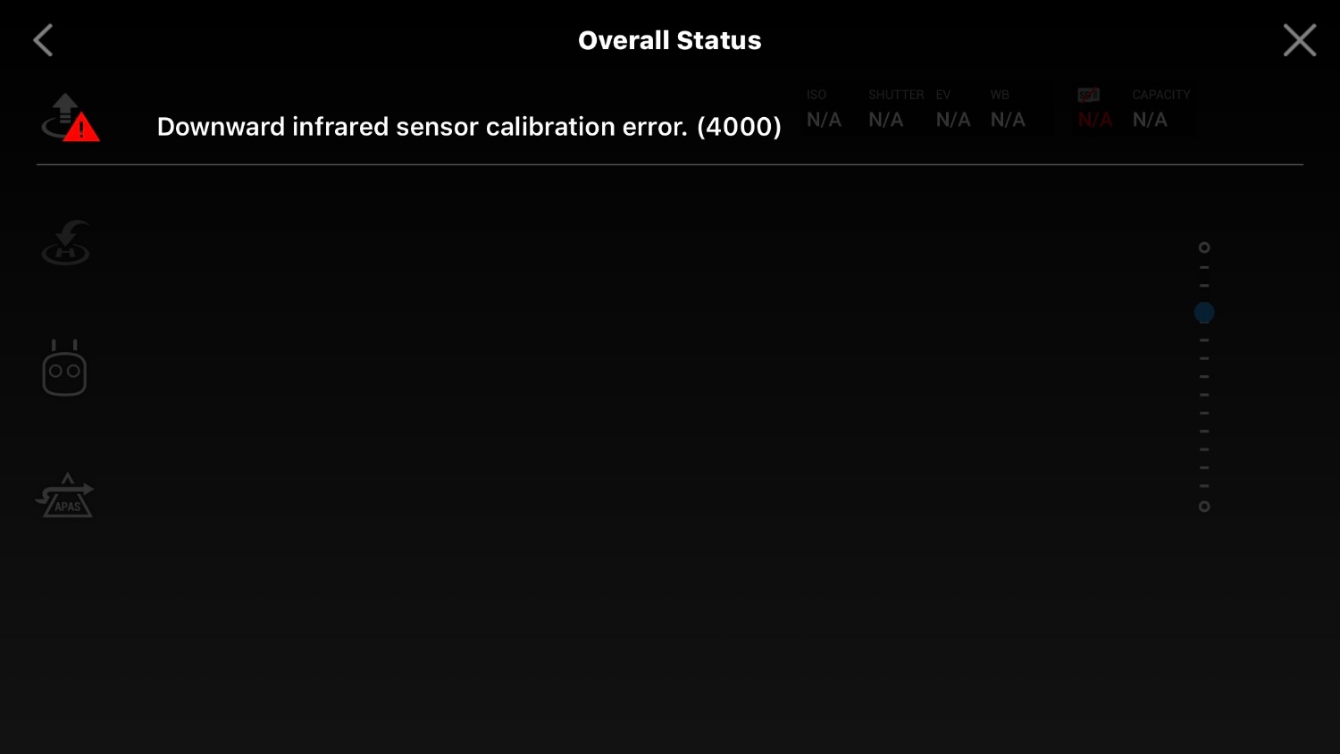Mavic Mini Vision Sensor Error Code10001,code DJI FORUM