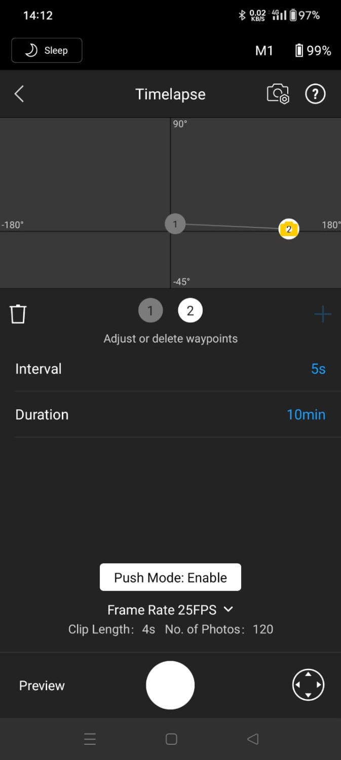 DJI RS3 mini gimbal timelaps not working DJI FORUM